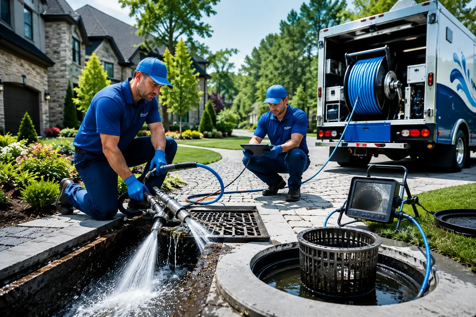 Local outdoor drain cleaning professionals in Southbury, CT